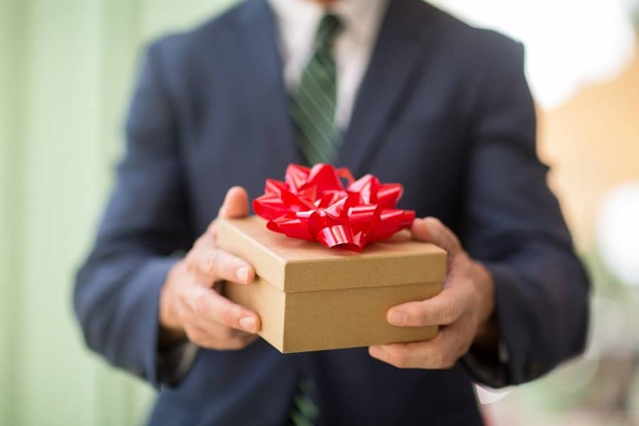 cadeau d'entreprise